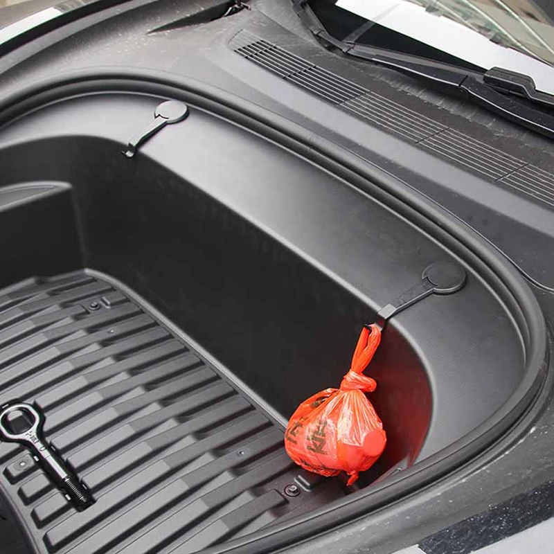 

2PCS ABS Hook for Tesla Model 3 Luggage Spare Box Glove Bag Hooks Holding Clips