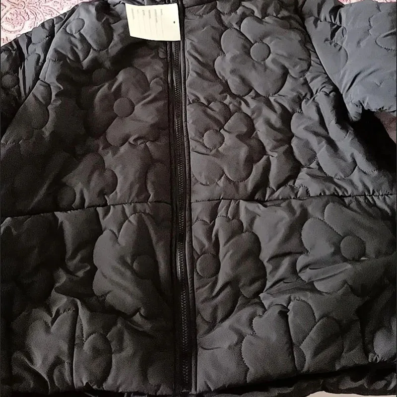 Oversized Casual Hooded Windproof Thicken Cotton Padded Warm Coats Korean Big Size 4xl Winter Elegant Wear Jacket Parkas