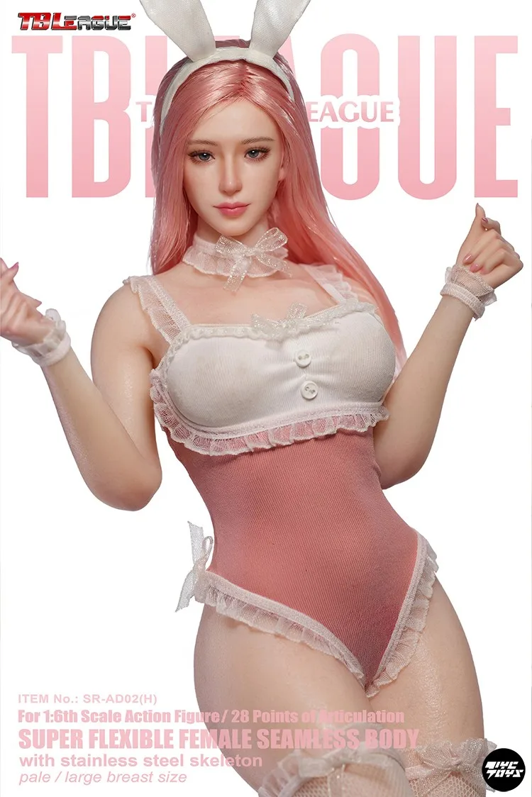 Оригинальная коллекционная фигурка TYCTOYS TBLEAGUE Bunny Girl 16 из платинового силикона, модель SR-AD01HSR-AD02H (art.: 3920dc4352aa4) - 3920dc4352aa4