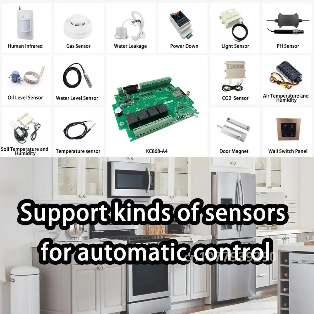 Умная домашняя автоматизация ESP32 Wi-Fi RS232 USB
