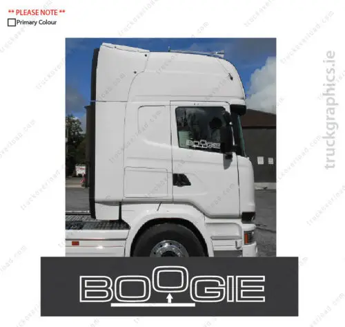 

Для x2 Scania Boogie боковая оконная наклейка, обтекаемая, графическая серия R/S,(24)