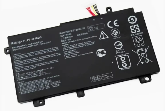 Подходит для Asus Flying Fortress 7-го поколения Fx95 Fx95G Fx95Gt/D аккумулятор ноутбука B31N1726