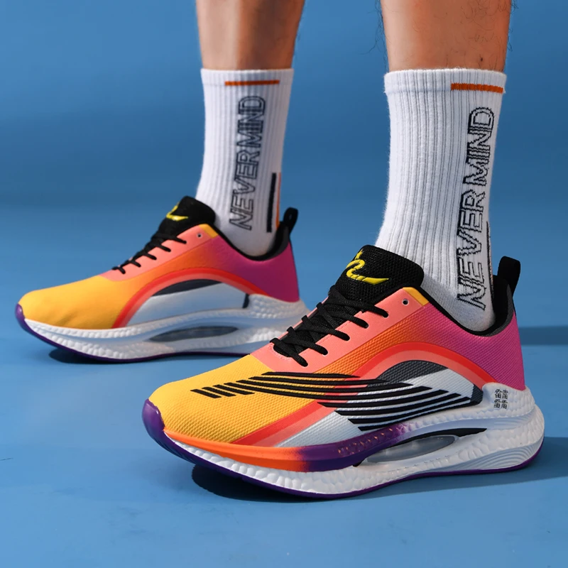 Air Cushion Men Running Shoes for Women Breathable Jogging Shoes Outdoor Brand Sneakers Men Athletic Sports Shoes Men Footwear