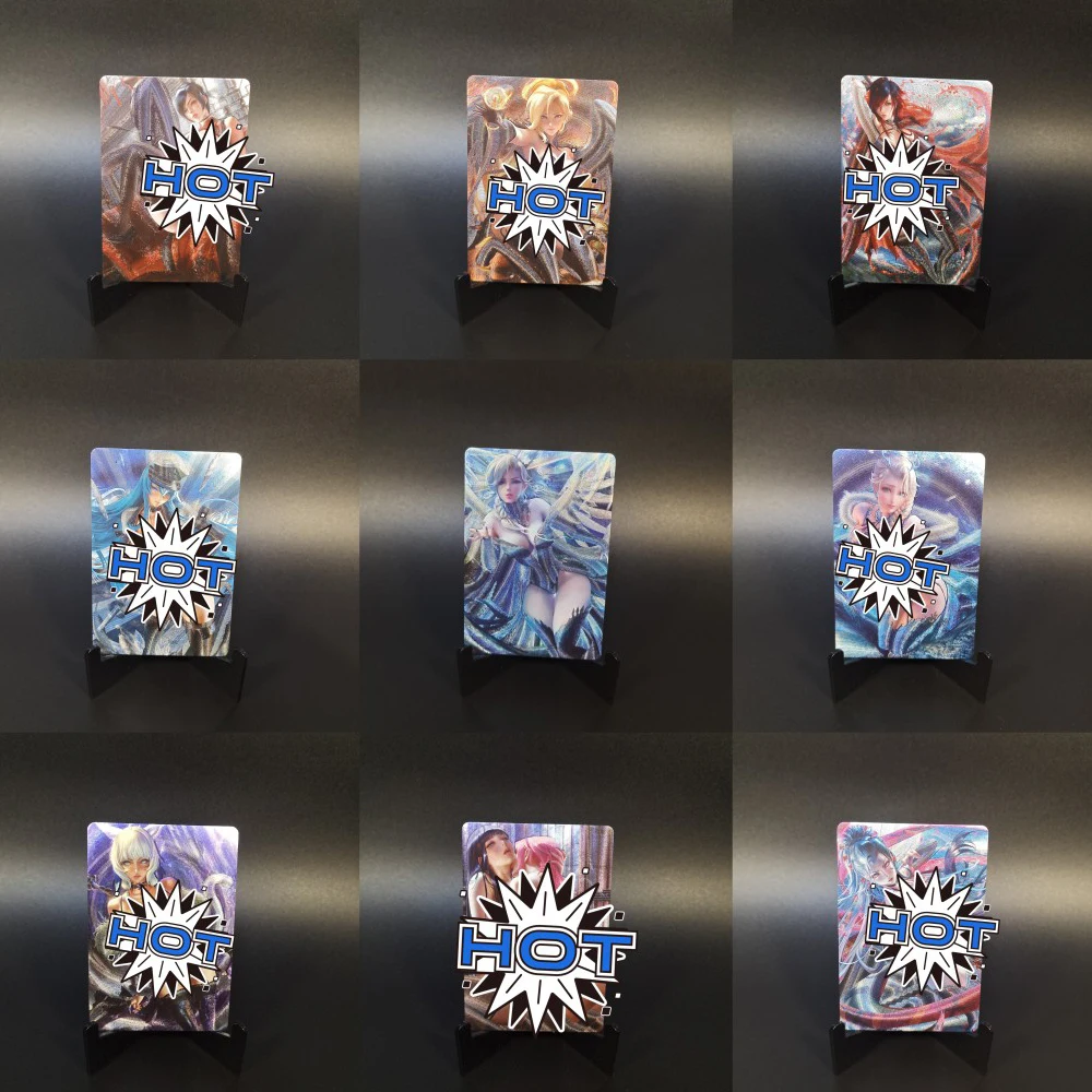 

9 шт./набор, аниме-карты для девочек