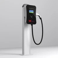 type 2 32a 7kw 22kw 3 3kw ev electric car charger ac ev charging station wall mounted e v charging stations with wifi ocpp 1 6j