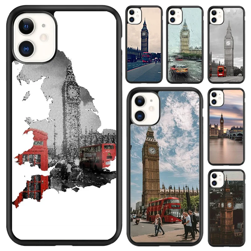Чехол для телефона London Red Bus Big Ben iPhone SE 6 6s 7 8 plus X XR XS 11 12 13 pro max Galaxy S9 S10 |