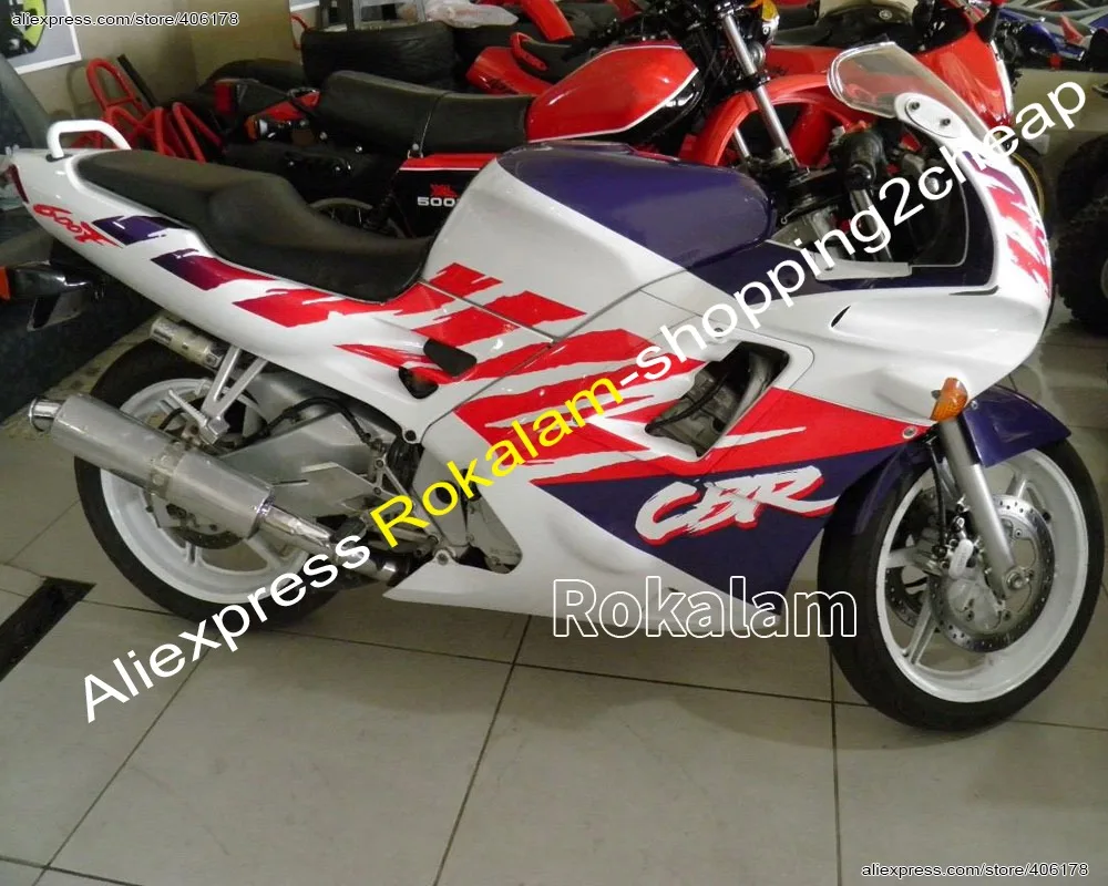 Для Honda F2 CBR600F2 FS 91 92 93 94 CBR 600 600F2 1991 1992 1993 1994 CBR600 Многоцветный комплект обтекателей
