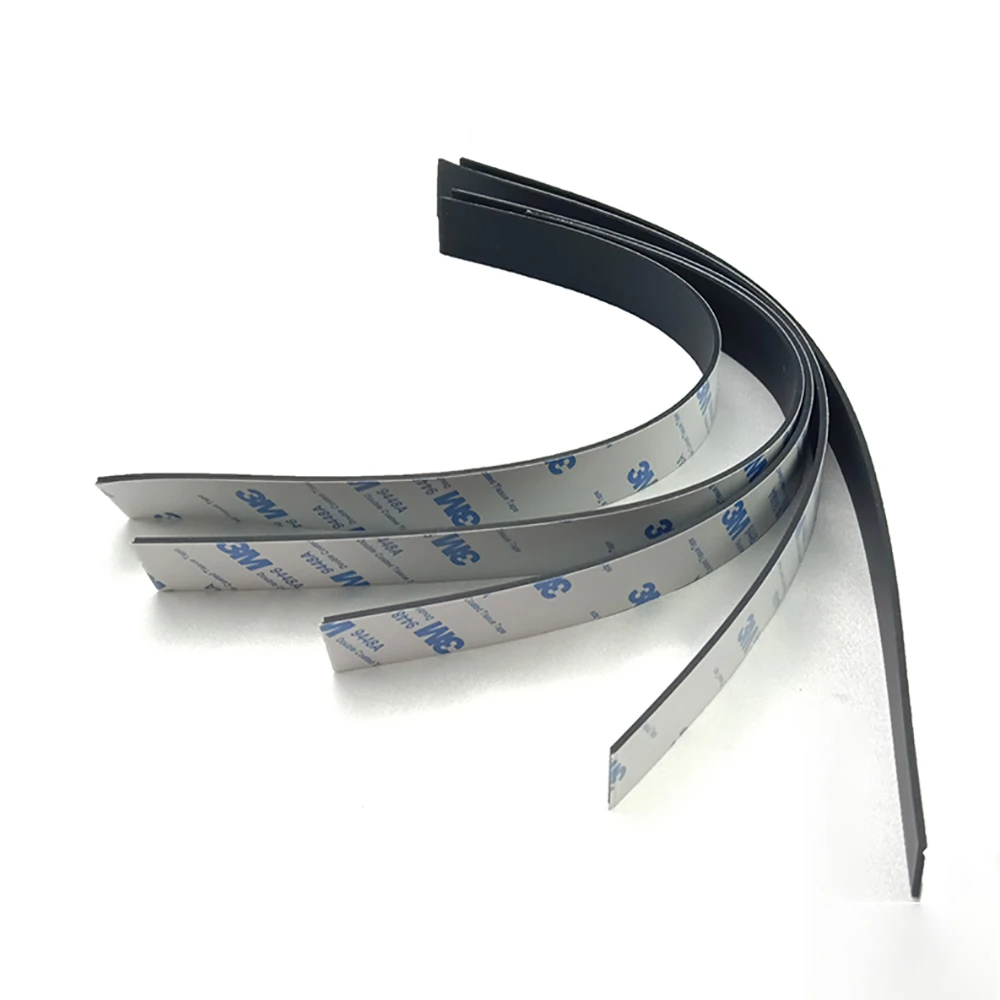 1 шт. черная самоклеящаяся силиконовая резиновая полоса 300x10/20/30x0.5/1/2/3 мм пищевого класса с высокой температурной устойчивостью уплотнительного прокладки.