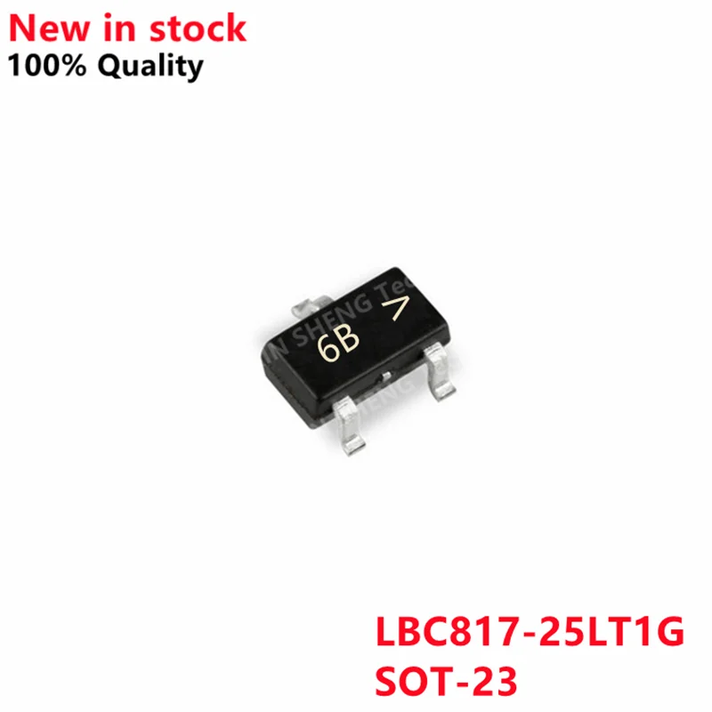 50 шт., технические характеристики, тройная трубка 6B SOT-23 NPN 45V 500mA SMD