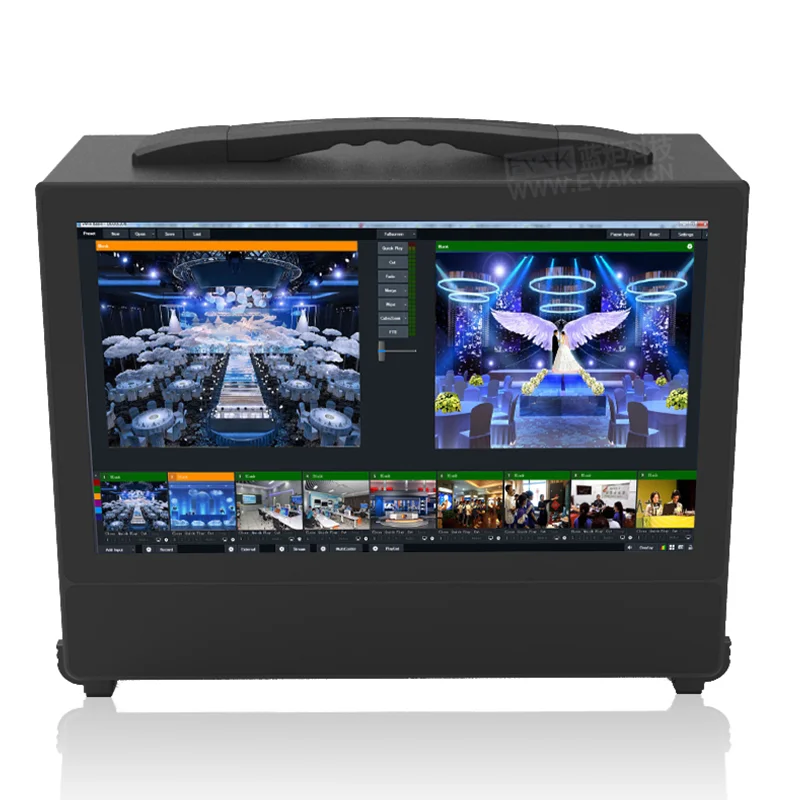 Фото Китай Путин видеокоммутатор Sdi и H-dmi Дешевый видеокоммутатор De Video Digital Production Switcher 4k №3