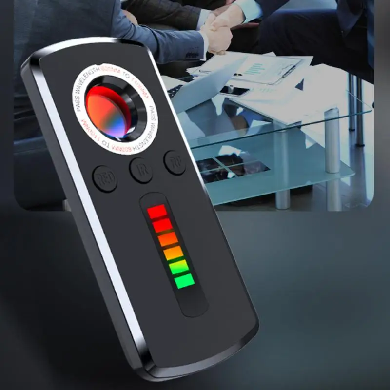 

Portable Mini High Sensitivity Anti-positioning Anti-monitoring Anti-camera Wireless Infrared Detector Anti-tracking Detector