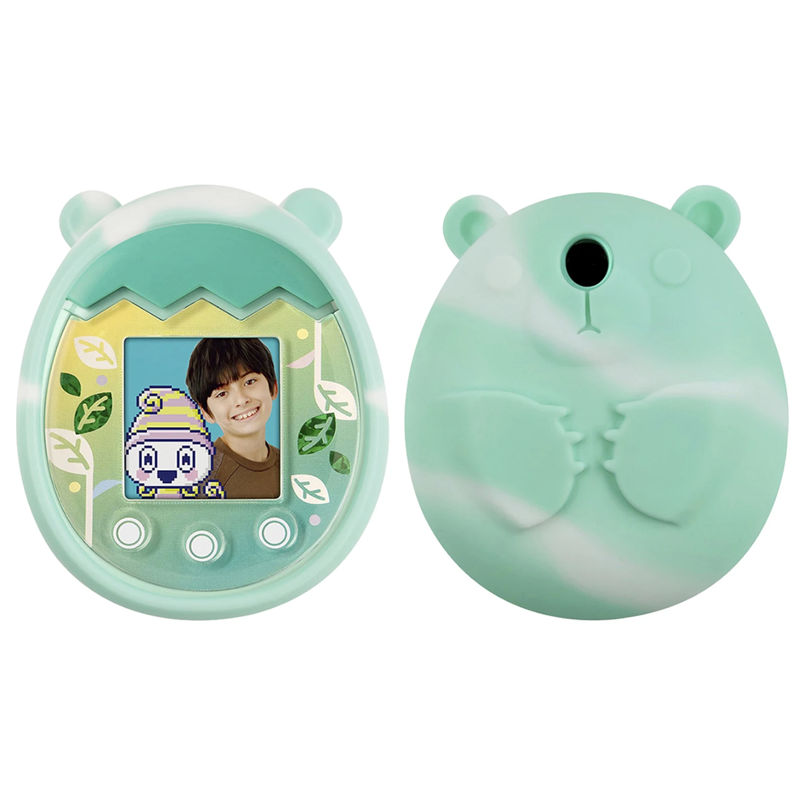 

Силиконовый чехол для домашних животных, портативный дорожный Чехол с рисунком, электронный чехол для домашних животных