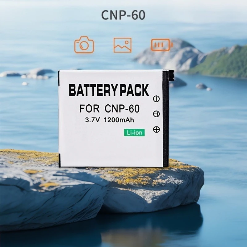 Фото Аккумулятор для камеры 1200 мАч NP-60 NP60 CNP-60 CNP60 CAS NP60 + зарядное устройство для CASIO EX-Z80 S10 Z9 S12 Z20 Z29 Z19 Z85 Z80 Z90 №2
