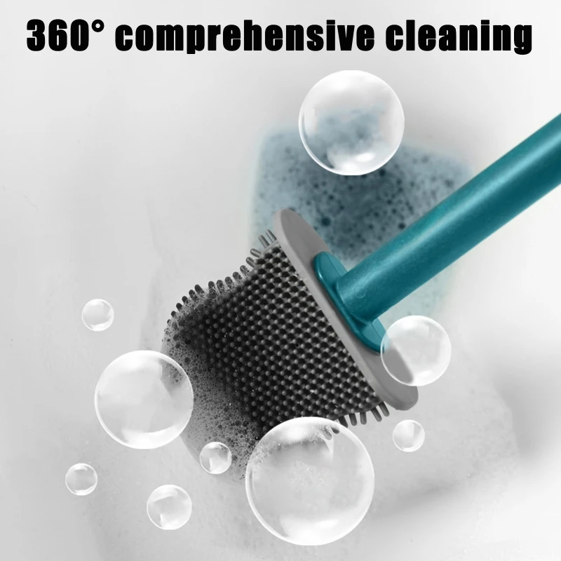 

Toilet Brush Dual Toilet Bowl Brush Combo For Toilet Bathroom Brush Long Handle Cleaner Tool For Bathroom Accessories