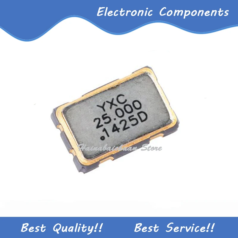 

10 шт./партия, OT503225MJBA4SL 5032 25 МГц ± 20 стр./мин 1,8 В ~ 3,3 В, новая и оригинальная железная поверхность