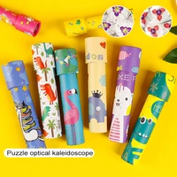 scalable rotation kaleidoscope magic changeful adjustable fancy colored world toys for children autism kid puzzle toy