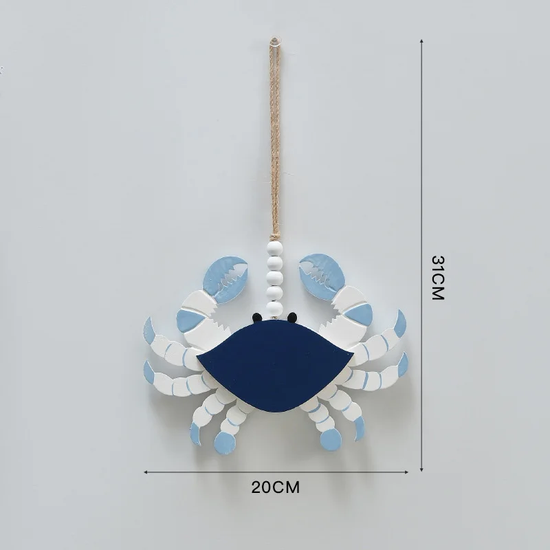 Деревянные подвески морские животные
