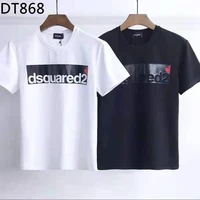 mens dsquared2 summer fashion short sleeve cotton t shirt streetwear tops dt868