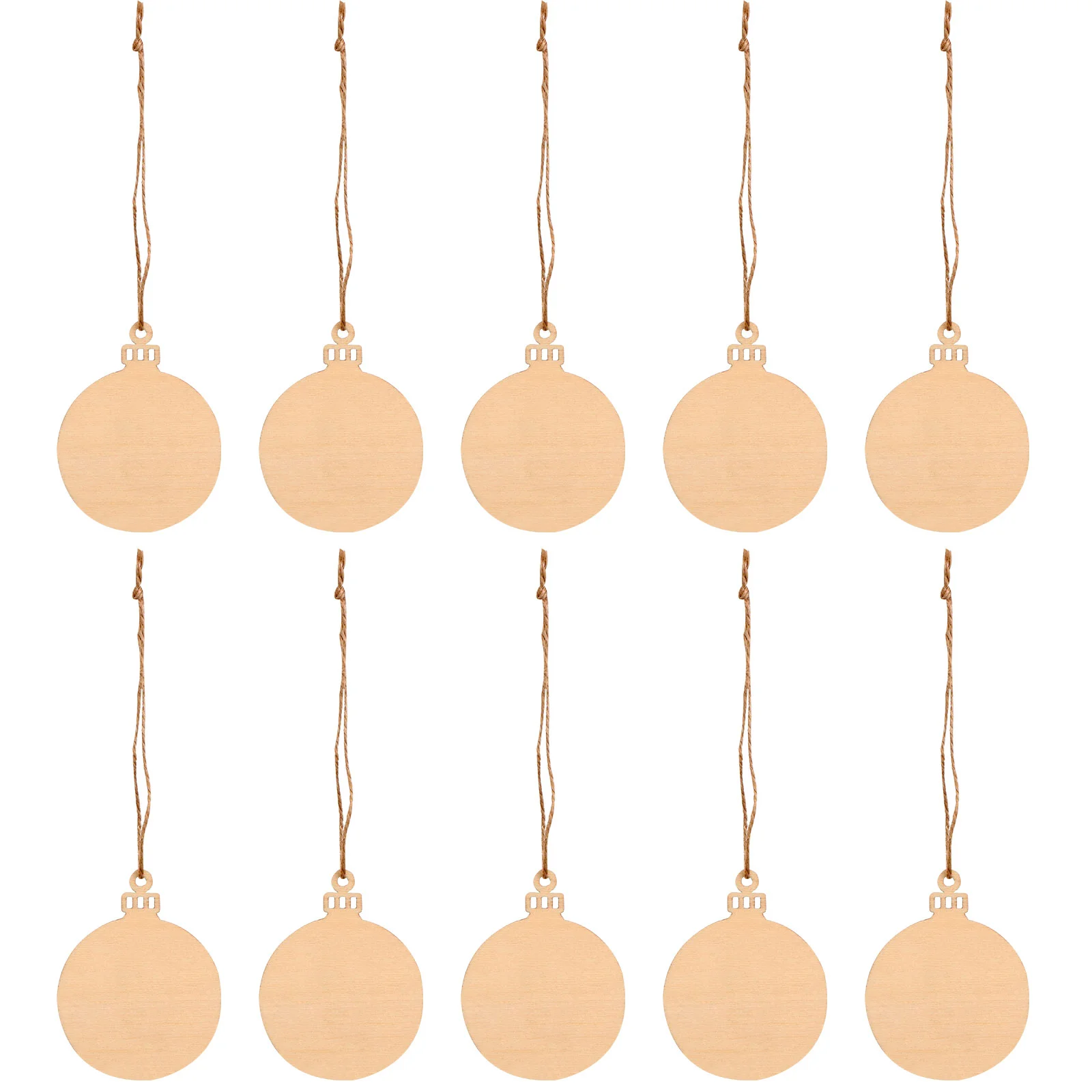 

10pcs Bauble Hanging Christmas Tree Round Prime Shapes Bauble for Party Decorations Home Gift