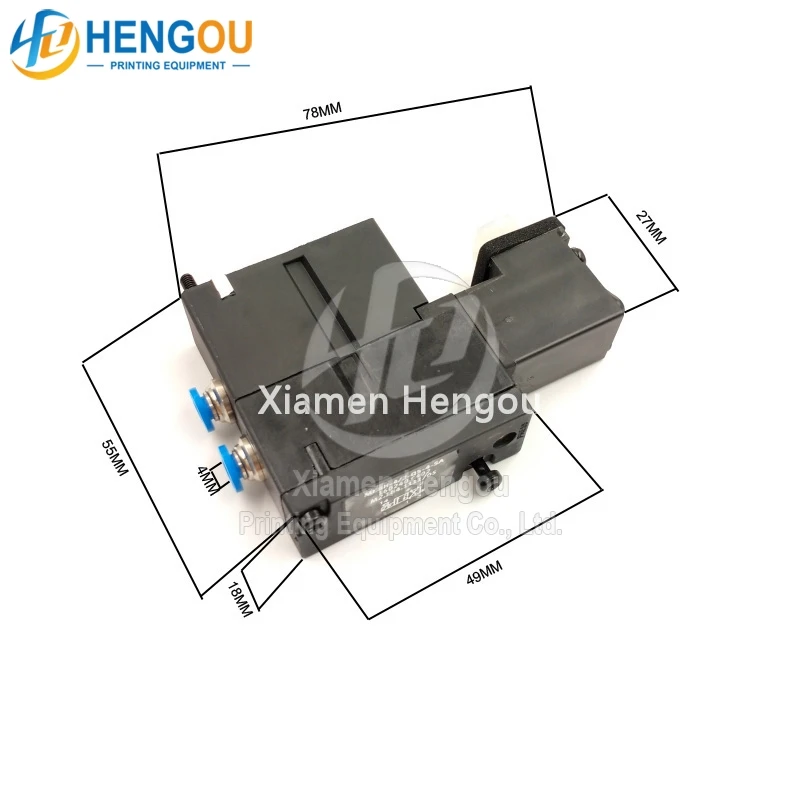 

M2.184.1111/05 Hengoucn solenoid valve MEBH-4/2-QS-4-SA for SM102 CD102 SM52 PM52 machine