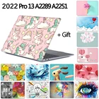 Чехол 2022 для MacBook Pro 13 M1, чехол с сенсорной панелью 2020 для Macbook Air 13, чехол A2179 A1932 для Macbook Pro M1 14 16 A2442 A2485