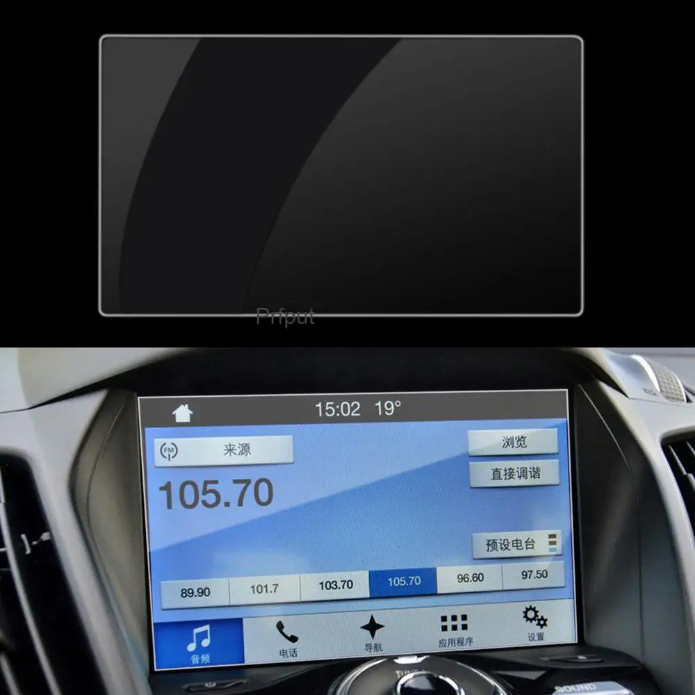 

Автомобильная навигационная защитная пленка для экрана, подходит для Ford Kuga 2013, 2014, 2015, 2016, 2017, 2018, аксессуары, Стайлинг автомобиля