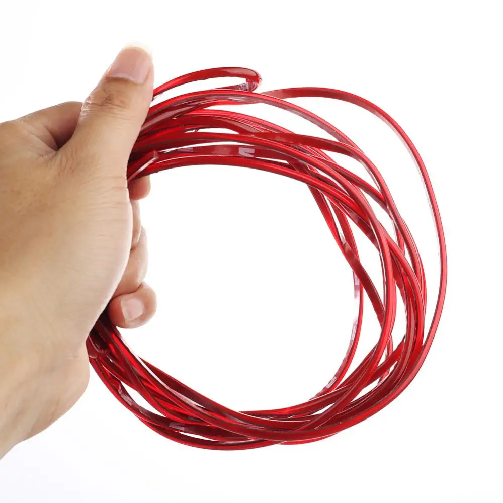 

5M DIY Flexible Trim Car Interior Exterior Moulding Strip Decorative Line 4mm