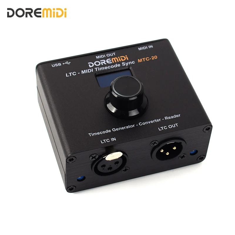 Фото Устройство DOREMIDI LTC-MIDI Timecode Sync (MTC-20) для синхронизации MIDI-таймкода и SMPTE LTC-таймкода №2