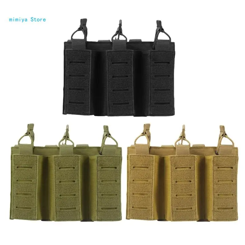 

Triple Magazine Holsters Holder Bag Flashlight Torch Holder
