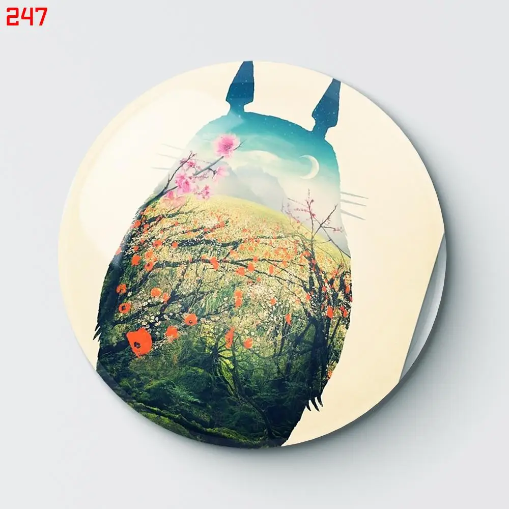 

Брошь на пуговицы TOTORO 00247, булавка, аксессуары для ювелирных изделий, модная брошь на заказ, значки на лацкан