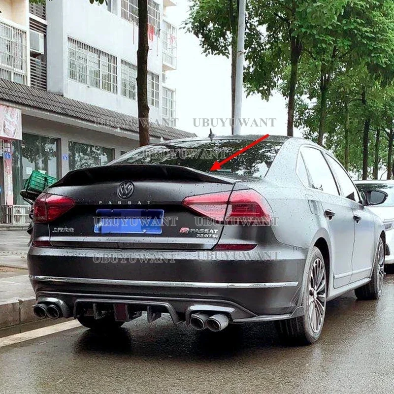 Автомобильные аксессуары для Volkswagen Passat B7 USA 2011-2017 NMS CARBON FIEBR задний багажник губа