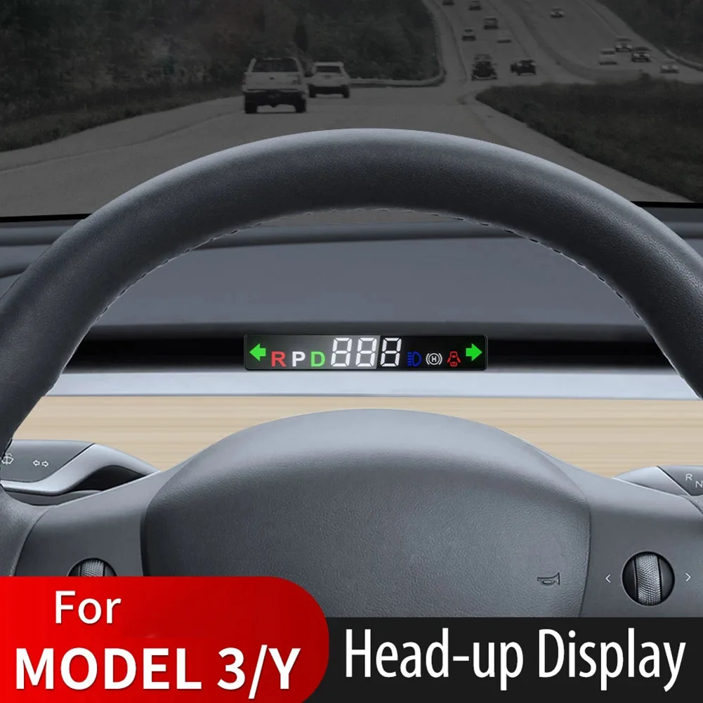 Дисплей HUD на лобовое стекло для Tesla Model 3 модель Y специальный спидометр Car