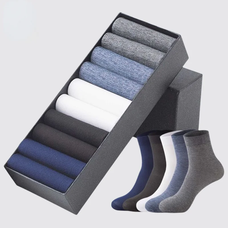 

Socks Men Set Men Summer Socks High Quality Business Casual Thin Socks Breathable Bamboo Male Cool Socks Ultra-thin Meias