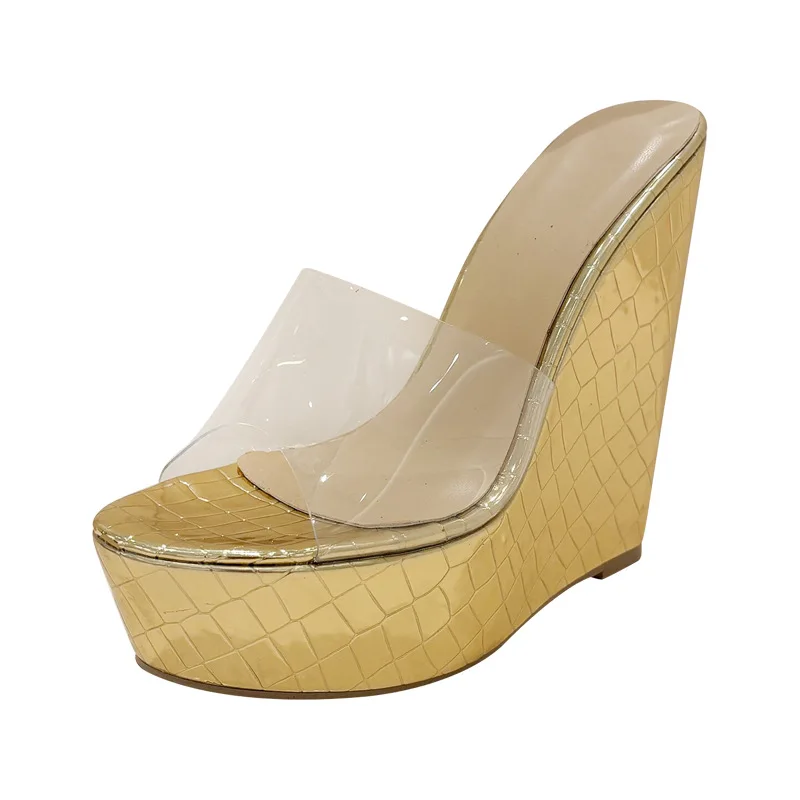 Женские сандалии на толстой подошве Alionly туфли высоком каблуке с губчатой