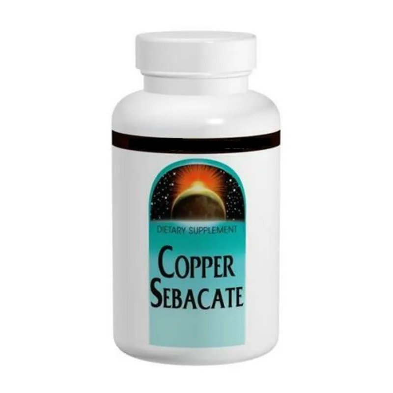 

Copper Sebacate, Trace element copper 22mg x 120 pcs - Source Naturals