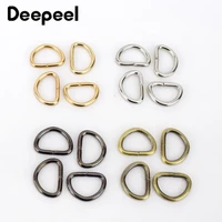 100300pcs deepeel 10mm d ring buckles for metal opening dog collar keys chain webbing diy handbags hardware accessories