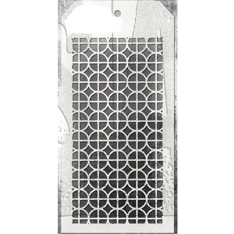 

Новинка 2022, ярлык в ретро стиле, шаблон фона, прозрачные штампы и трафарет для изготовления открыток, скрапбукинга, металлические Вырубные ш...