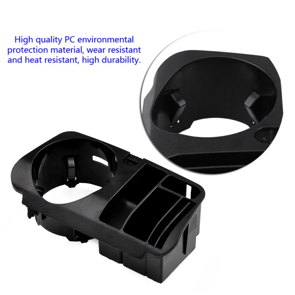 

Car Central Storage Box Cup Holder Stand For Mercedes C Class X253 E 19.7 * 10 * 6.7cm Black PPE Interior Car Accessories