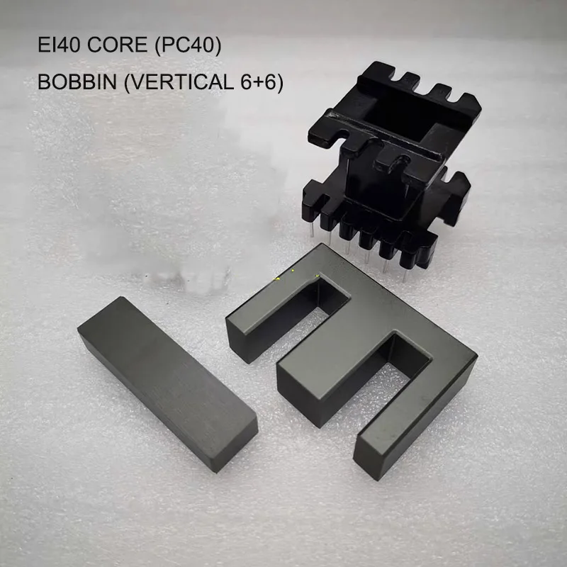 

Ферритовый сердечник EI22/EI40 + катушка Mn-Zn PC40, сердечник ферритового трансформатора с защитой от помех