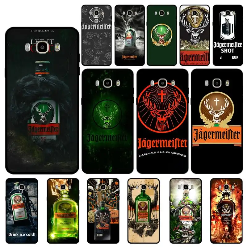 

kkJagermneisster-ss Phone Case For Samsung J 7 plus 7core J7 neo J6 plus prime J6 J4 J5 Mobile Cover