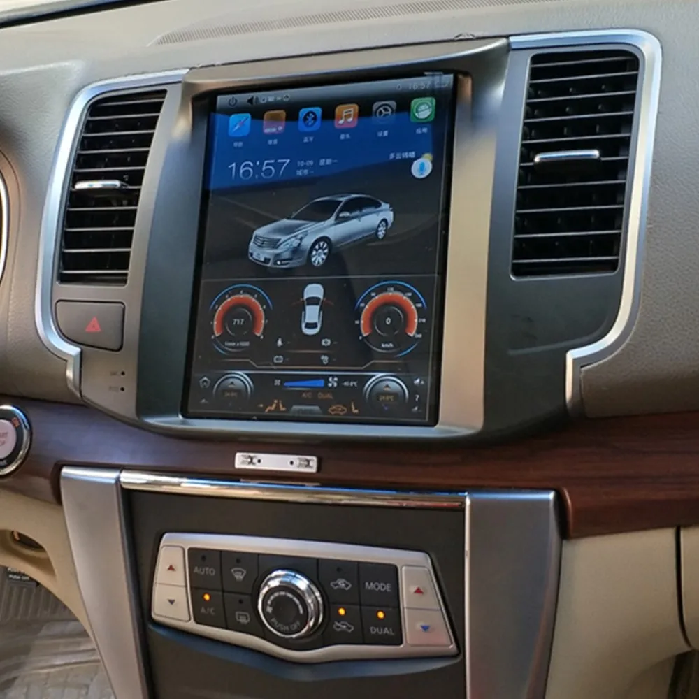 Автомагнитола для Nissan Teana J32 2008-2012 автомагнитола в стиле Tesla мультимедийный