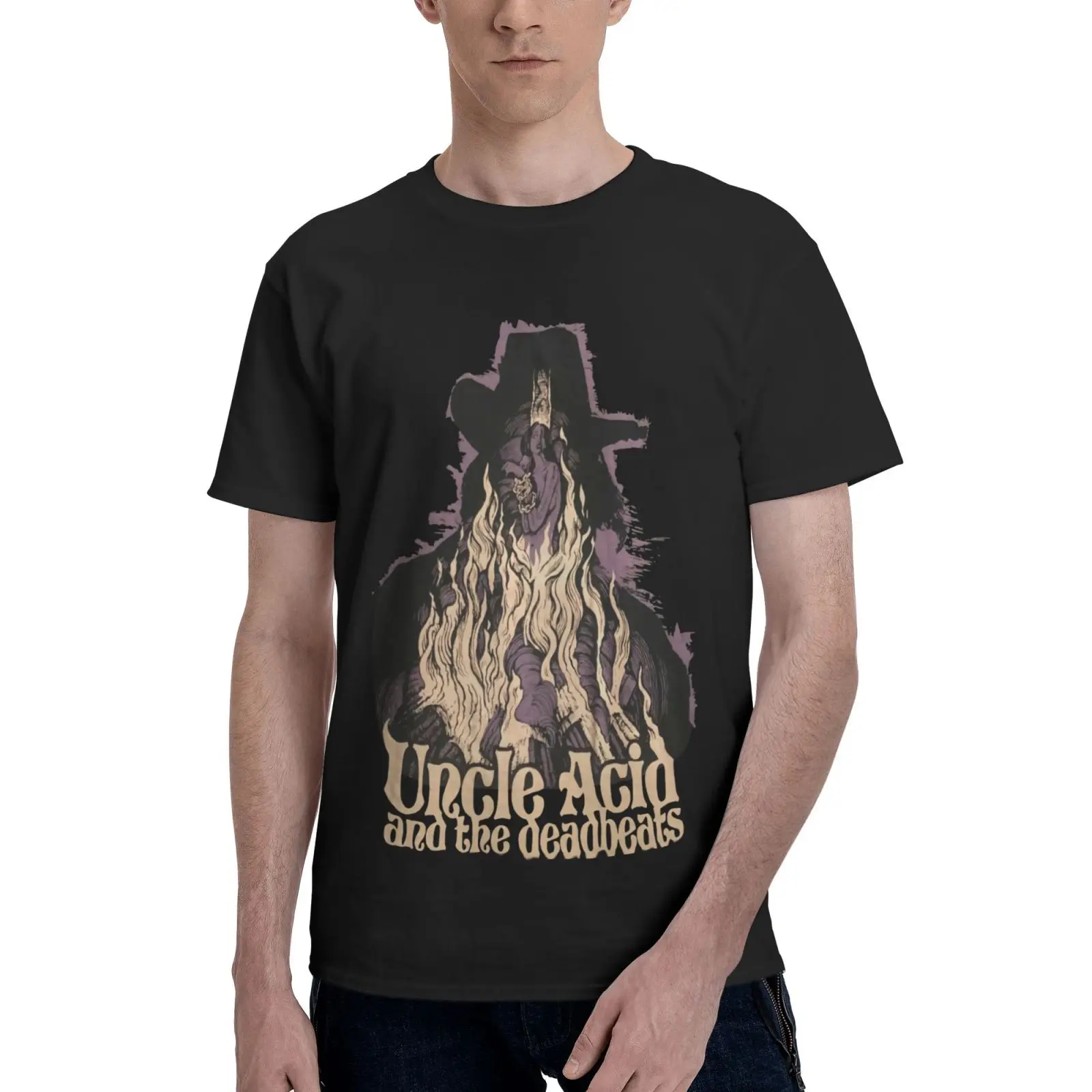 

Uncle Acid And The Deadbeats Electric 2248 Men T-Shirt T-Shirts T-Shirt Men Anime T-Shirt Vintage Vintage Men's Shirt Clothing