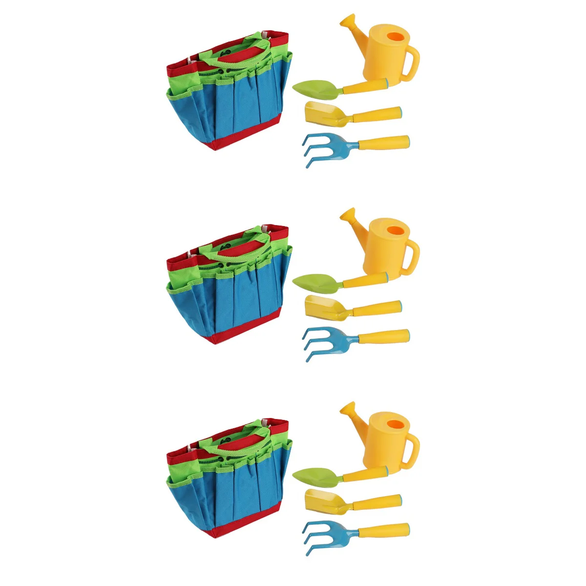 

3 Set Children's Gardening Tools Shovels Beach Toys Kids Little Gardener Sand Castle Planting