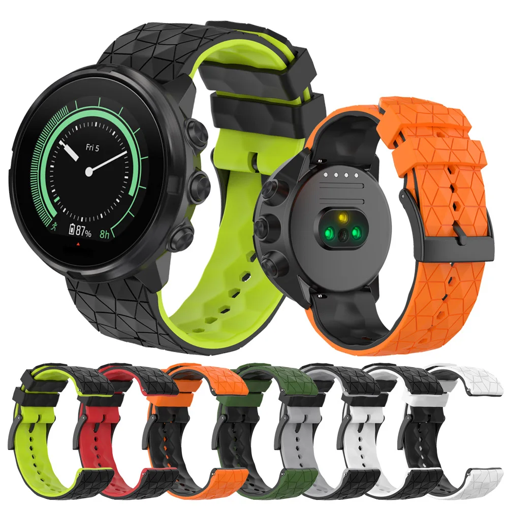 

Quick release Silicone Strap Replacement Watchband For Suunto 7 D5 9 Baro Wrist Bracelet For spartan sport wrist HR Smart Watch