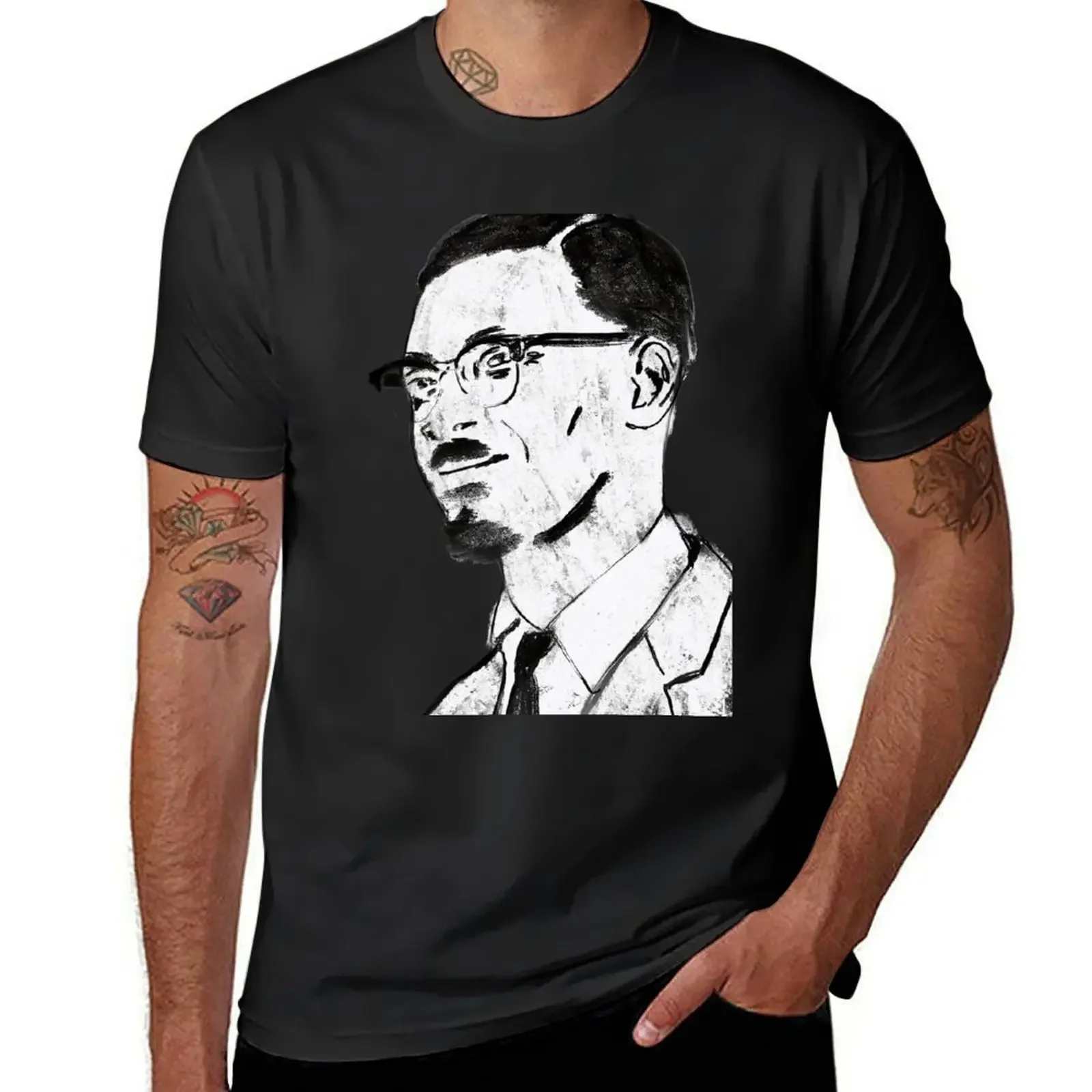 Футболка Patrice Lumumba мужские футболки с аниме эстетичная одежда хлопковая футболка