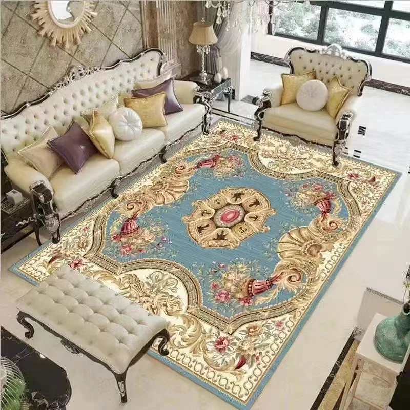 

New European-Style Living Room Large Area Carpet Sofa Coffee Table Coffee Table Floor Mat Kitchen Door Mat Home Decor Lounge Rug