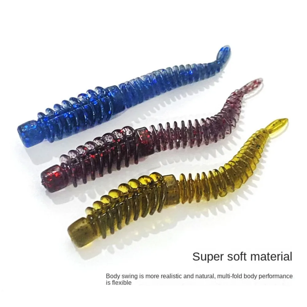 50 шт. рыболовная приманка 8 см 2 г 7 цветов