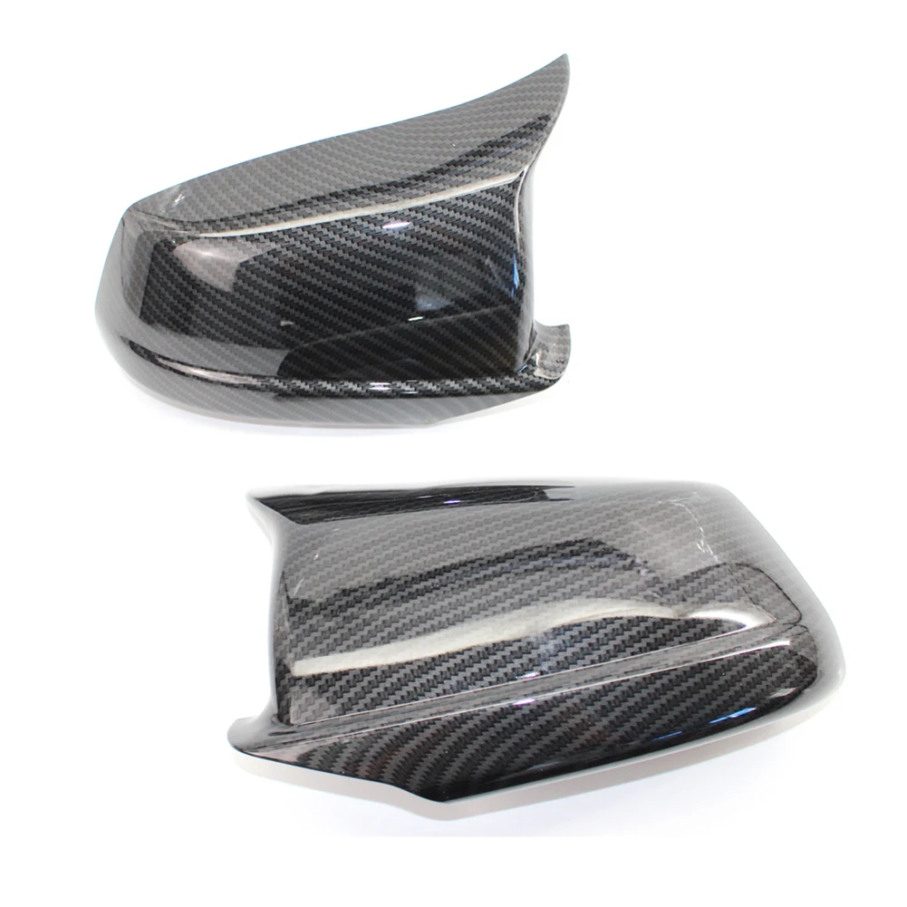 

Rear View Mirror Covers Easy Installation Well crafted Surface ABS Material Designed for BMW 2010 2013 Enhance Car Appearance
