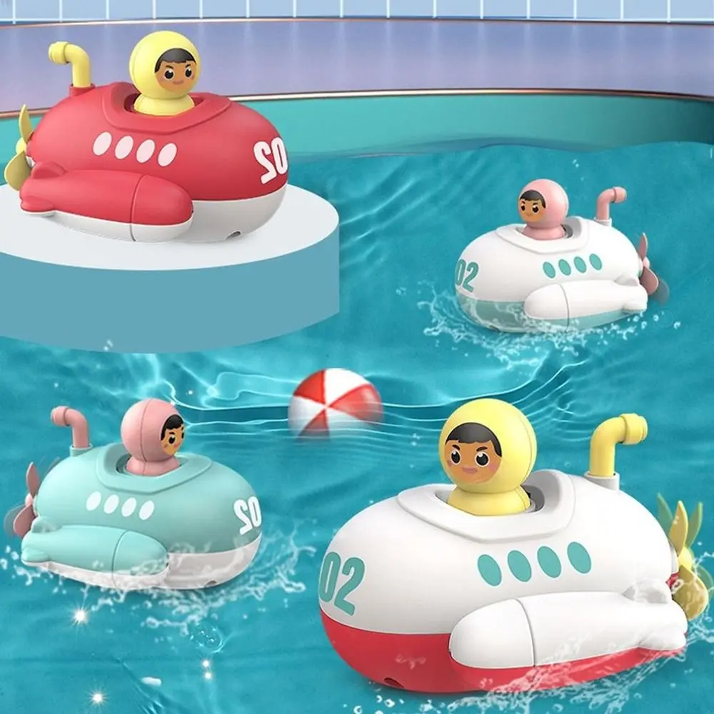 

Baby Bath Toys Submarine Wind Up Toy Clockwork Ship Boat Kids Water Toys Swimming Pool Beach Game Toddler Boy Toys Children Gift