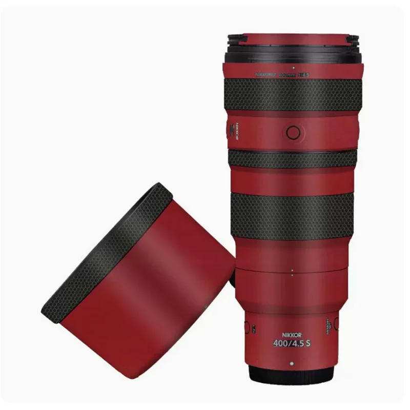 Для NIKKOR Z400 4 5 VR S мм наклейка на кожу виниловая пленка защитная для объектива тела